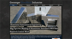 Desktop Screenshot of grenengersheetmetal.com.au